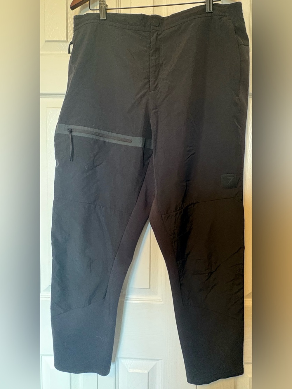 Gymshark Men’s Retake Woven Joggers Black Size XL